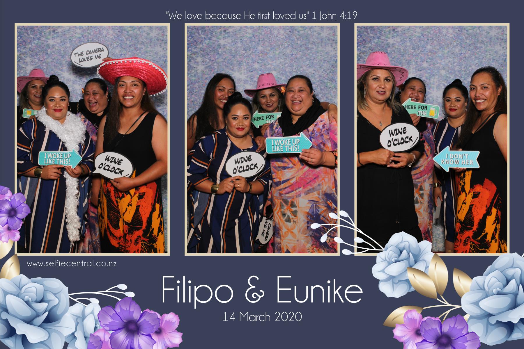 Filipo and Eunike's Wedding | View more photos from the event at gallery.photobooth.co.nz/u/SelfieCentral/Filipo-and-Eunikes-Wedding